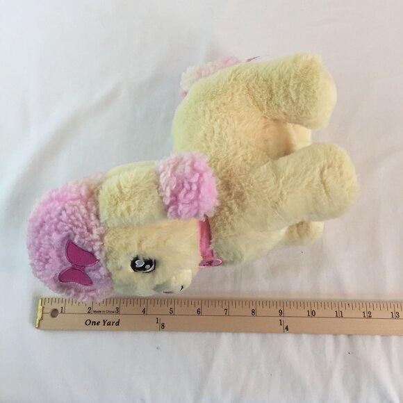 Barbie Salon Pet Adventure Poodle Plush 10" Stuffed Toy Lights Sounds Tested - Picture 9 of 10